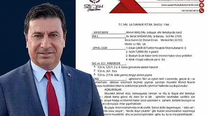 Bir gün basın özgürlüğü ertesi gün suç duyurusu mu