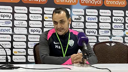 Bodrum FK Mağlubiyeti sonrası Boran'dan açıklama