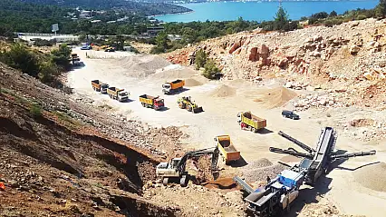 Büyükşehirden hafriyat kamyonlarına uydu takibi