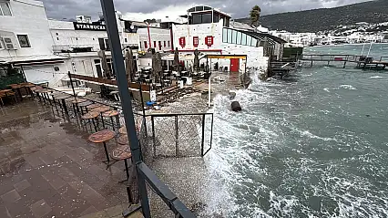 Ege'de fırtına alarmı rüzgar 75 km/s'yi bulacak!