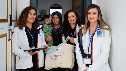 Hoş geldin bebek projesiyle 17 aileye destek