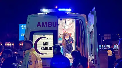 Kavşakta dönüş faciası İki çocuk yaralı