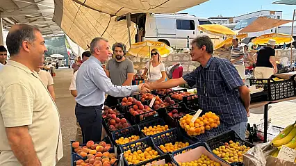 Kaymakam ali sırmalı'dan mumcular pazarı'na ziyaret