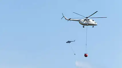 OGM'den orman yangınlarına 9 helikopterlik hava filosu