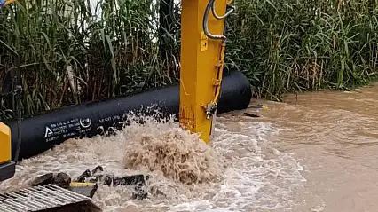 Rezerv yok denilen Bodrum'da Yalıkavak'ta su israfı