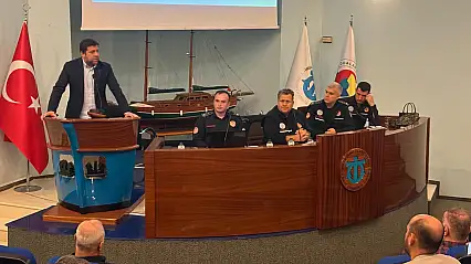Sezon öncesi tekne yangınlarına karşı hayat kurtaran eğitim