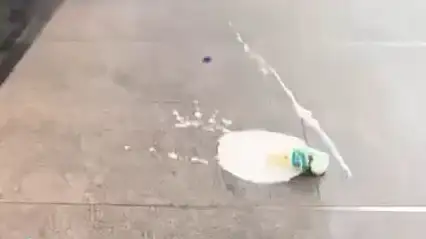 Sosyal medya uğruna AVM'yi kirlettiler