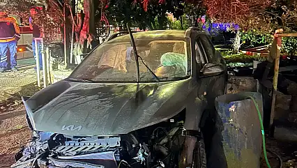 Alkollü sürücü polise direndi: Aracı ben kullanmadım