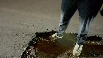 Yol değil tuzak! Cevat Şakir'te çukurlar kazaya davetiye çıkarıyor