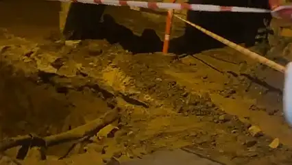 Yolu kapattınız, evimize hapsolduk!  Karabağ'da MUSKİ çalışmasına sert tepki