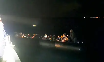 3'ü çocuk 37 düzensiz göçmen yakalandı