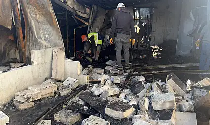 Bodrum'da Yangın Alarmı