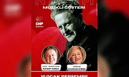 Nazım Hikmet için özel  anma gecesi