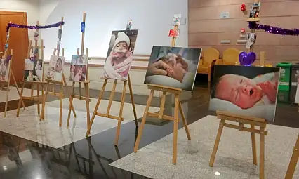 Prematüre bebekler için farkındalık paneli