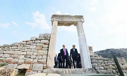 Vali Akbıyık'tan Kaunos'a Ziyaret