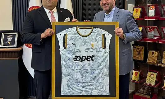 Bodrum FK'dan Milas Cumhuriyet Başsavcısı Enis Tekgül'e ziyaret