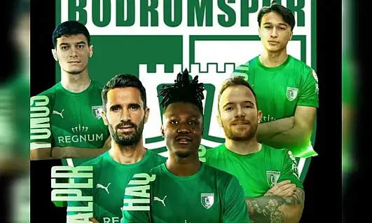 Bodrum FK'dan transfer şovu: 5 imza birden
