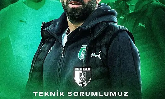 Sipay bodrum FK'da teknik direktörlük görevine burhan eşer getirildi