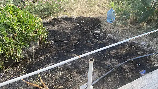 Şantiyede Yangın: İşçiler Müdahale Etti