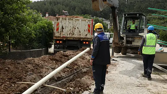 MUSKİ, Ula'da 3 Bin Metrelik Altyapıyı Yeniliyor