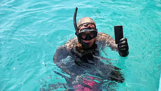 Gönüllü Dalgıçlar Akyarlar'da Deniz Temizliği Yaptı