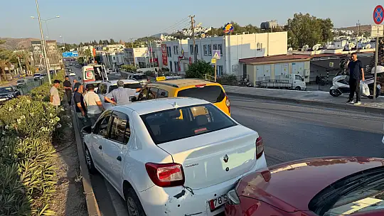 5 Araçlı Zincirleme Kazada 1 Yaralı!