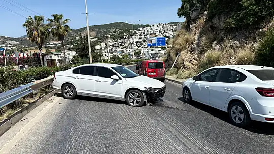 Korkutan Kaza: Sürücü Şans Eseri Kurtuldu
