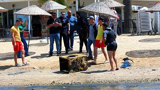 Denizin Dibinden Çamaşır Makinesi Çıktı: Gümbet'te Farkındalık Etkinliği