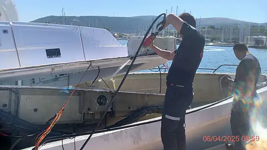 Bodrum Marina'da Patlama! 3 kişi yaralandı!