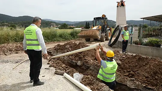 MUSKİ, Ula'da 3 Bin Metrelik Altyapıyı Yeniliyor