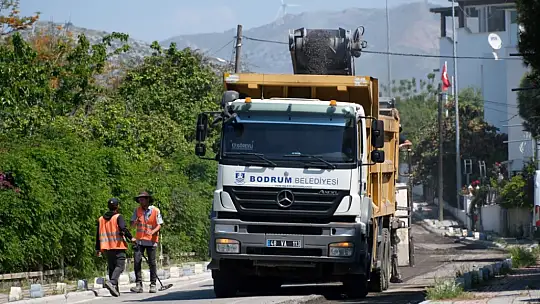 İş Birliğiyle Bodrum'da Altyapı ve Üstyapı Yenileniyor
