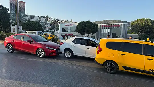 5 Araçlı Zincirleme Kazada 1 Yaralı!