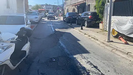 Kamyonetten Dökülen Yağ Kazaya Neden Oldu: Motosikletler Devrildi