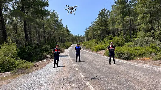 Jandarma ve Zabıta Ekiplerinden Yangın Önlemi