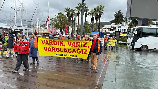 Meydanlar Susmadı! 1 Mayıs İlk Kez Bodrum'da Kutlandı!
