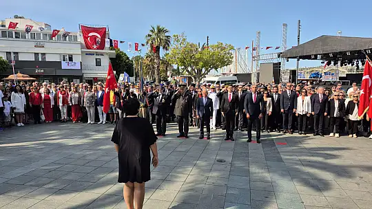 Gençlik Bayramı Bodrum'da Törenle Kutlandı