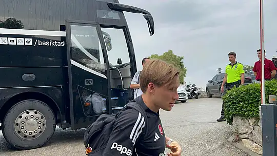 Beşiktaş kafilesi Bodrum'da maç hazırlığında