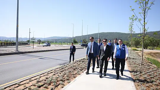 Başkan Aras, Muğla'daki yeni yol projesini yerinde inceledi