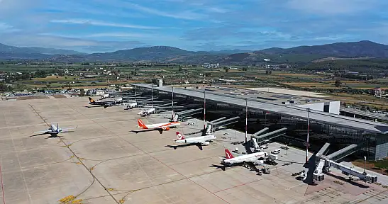 Muğla'nın iki havalimanı 6 ayda 3 milyon 531 yolcuya hizmet verdi
