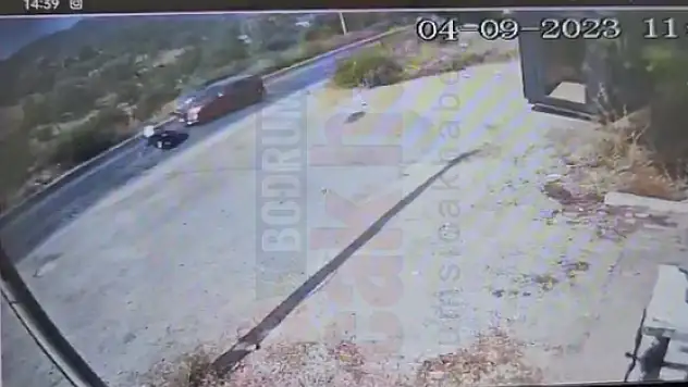 1 Kişinin Öldüğü Kaza Anları Güvenlik Kameralarına Yansıdı