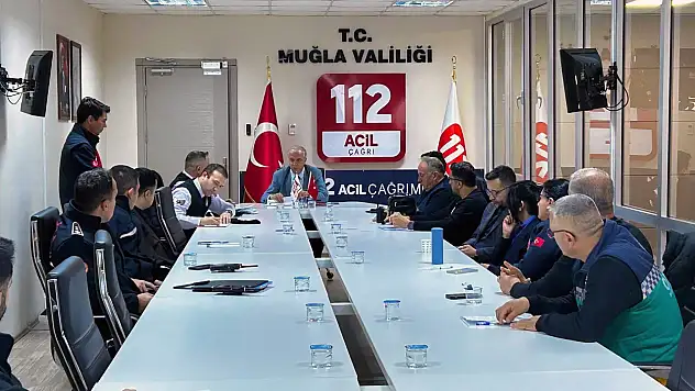 Muğla 112 acil çağrı merkezi, 2025'de 1 milyon 360 bin çağrı aldı