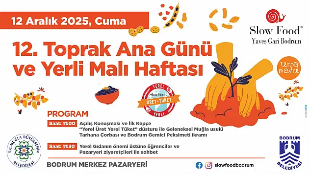 12. Toprak Ana Günü ve Yerli Malı Haftası yaklaşıyor