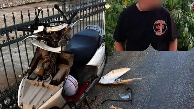 15 Yaşındaki Motosiklet Sürücüsü Hayatını Kaybetti