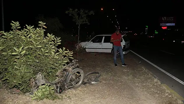 15 Yaşındaki Motosiklet Sürücüsü Kazada Hayatını Kaybetti