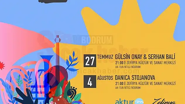 19. Uluslararası Gümüşlük Müzik Festivali Başlıyor