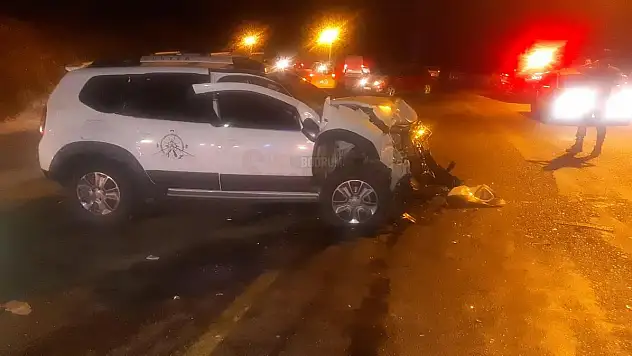 2 Aracın Çarpıştığı Kazada 6 Kişi Yaralandı