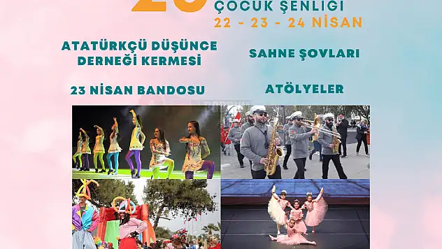 '23 NİSAN ULUSAL EGEMENLİK VE ÇOCUK BAYRAMI'NDA TÜM  ÇOCUKLAR OASİS'TE