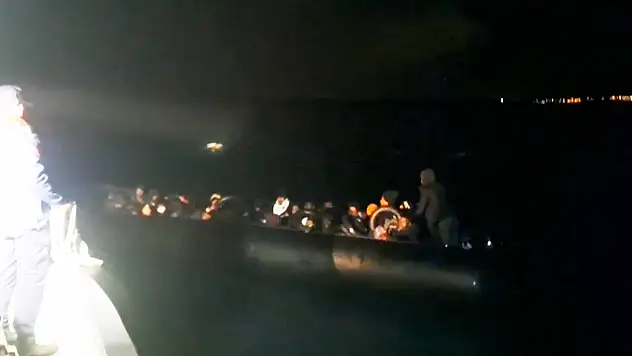 3'ü çocuk 37 düzensiz göçmen yakalandı