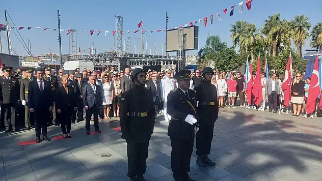 30 Ağustos Zafer Bayramı Bodrum'da Düzenlenen Törenle Kutlandı