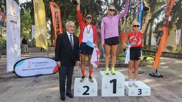 31. Ata'dan Ana'ya Saygı Koşusu Bodrum'lu atletlerden 6 kupa